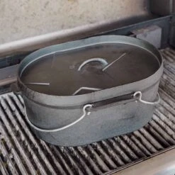 SANTOS Kastenform Oval Mit Deckel, Gusseisen, 42 X 31 Cm -Meister Grill Geschaft 393bb6a5f68bc343b49aa04b347c67be