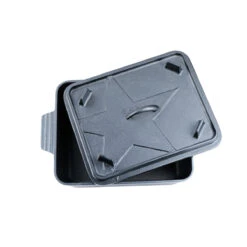 SANTOS Kastenform K8 Mit Deckel, Aus Gusseisen, 34 X 24 Cm 13 SANTOS Kastenform K8 Mit Deckel, Aus Gusseisen, 34 X 24 Cm -Meister Grill Geschaft 87bfd0403f39fc8c6de8bbc0ae7b346c