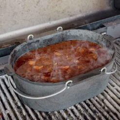 SANTOS Kastenform Oval Mit Deckel, Gusseisen, 42 X 31 Cm -Meister Grill Geschaft a94c9845f09bae598e98ab26e127f359