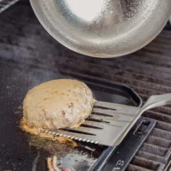 SANTOS Premium Grillwender Edelstahl, 45 Cm