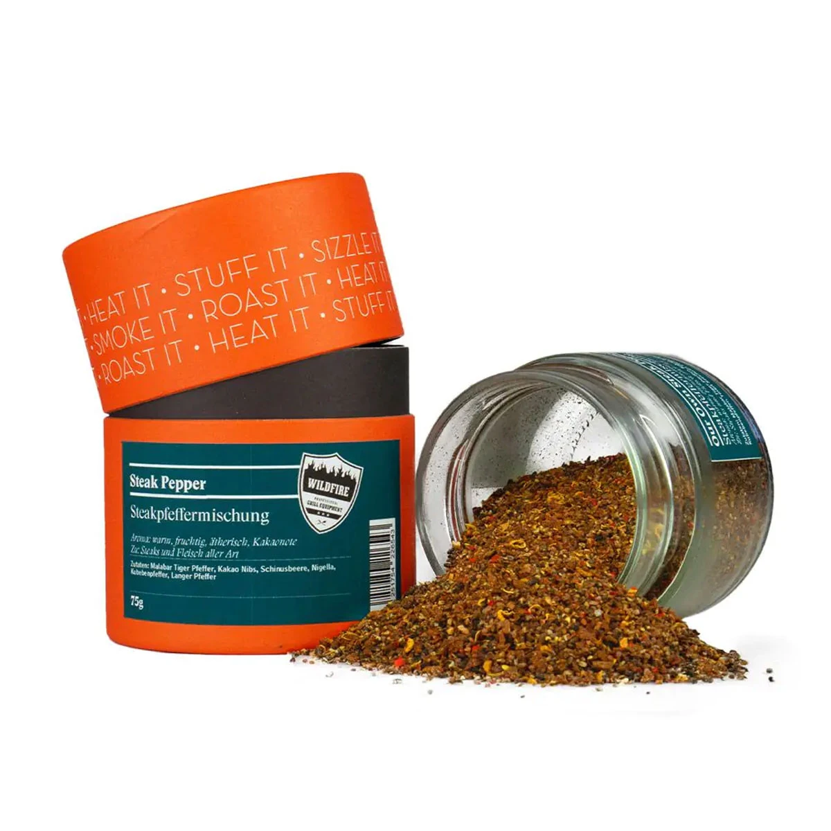 Big Green Egg Wildfire Steak Pepper 75g 3 Big Green Egg Wildfire Steak Pepper 75g