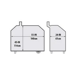 Broil King Schutzhülle Für Regal Pellet 400, Schwarz -Meister Grill Geschaft broil king schutzhuelle fuer regal pellet 400 schwarz 705a4d88813cfa4b00c033296984034c