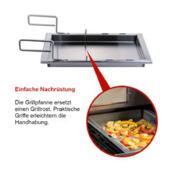 SANTOS Plancha, Einsatzpfanne Für Napoleon LE -Meister Grill Geschaft db96a64741755886186edab709ca073f