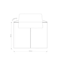 Furnery Außenküche OUT-TWO Mit Ausschnitt Für SANTOS S-410, Anthrazit -Meister Grill Geschaft furnery out two anthrazit santos 5c6194acb80bfad09bb253091fbf0386