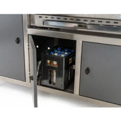 INDRAdesign Blackline Gasgrillstation Mit SANTOS Free S-410 & Kühlschrank / Anthrazit -Meister Grill Geschaft indradesign blackline gasgrillstation mit santos free s 410 kuehlschrank anthrazit e760341f992bef42919caefacb196671