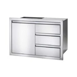 Napoleon Einbau-Türe & 3er Schubladen- Kombination (91 X 61 Cm) -Meister Grill Geschaft napoleon einbau tuere 3er schubladen kombination 91 x 61 cm a24ff18370b5af422bdffc5509bc6a9c