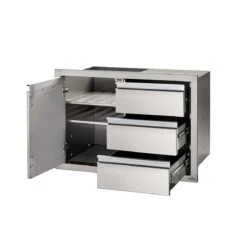 Napoleon Einbau-Türe & 3er Schubladen- Kombination (91 X 61 Cm) -Meister Grill Geschaft napoleon einbau tuere 3er schubladen kombination 91 x 61 cm d4c2a066520f675404d2d0f297d3cbf4