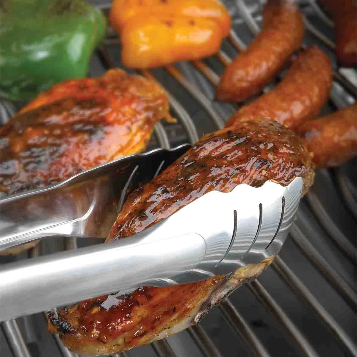 Napoleon PRO Edelstahl Zange "Easy Locking“ 15“, 41 Cm 5 Napoleon PRO Edelstahl Zange "Easy Locking“ 15“, 41 Cm – Bild 3