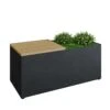 OFYR Herb Garden Bench Black Sitzbank -Meister Grill Geschaft ofyr herb garden bench black sitzbank 327cef5ec801109e27329cc547a94ef9