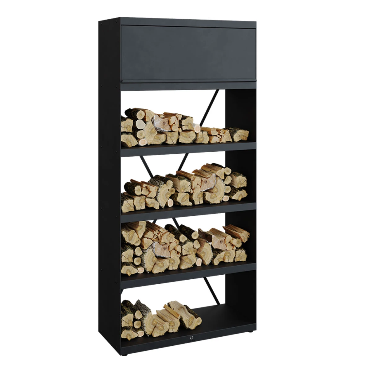 OFYR Wood Storage Black 100 3 OFYR Wood Storage Black 100