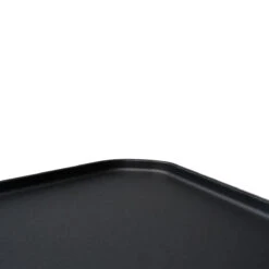 SANTOS Wende-Gussplatte Mit Holzuntersetzer Und Abnehmbaren Griffen 40 X 32 X 1,9 Cm