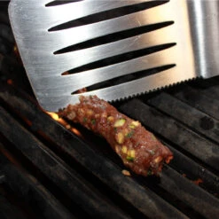 SANTOS 3-teiliges Grillbesteck, Edelstahl -Meister Grill Geschaft santos 3 teiliges set grillbesteck wender fleischgabel grillzange edelstahl 510ebf34d81e1a087fec81a0d54b90da