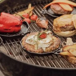 SANTOS Burgerdevil Burgereisen, Gusseisen, Ø 12 Cm -Meister Grill Geschaft santos burgerdevil burgereisen gusseisen 12 cm 283849e5399536697995c1f3344d0316