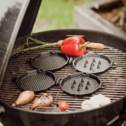 SANTOS Burgerdevil Burgereisen, Gusseisen, Ø 12 Cm -Meister Grill Geschaft santos burgerdevil burgereisen gusseisen 12 cm 50df76a8844bd7c84a3661ba66675c2c