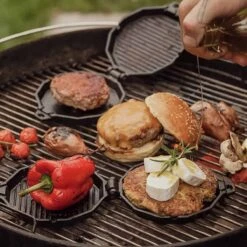 SANTOS Burgerdevil Burgereisen, Gusseisen, Ø 12 Cm -Meister Grill Geschaft santos burgerdevil burgereisen gusseisen 12 cm ac32d3203ba34695dd1b92d8705500dc