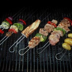 SANTOS Edelstahl Doppelspieße 8 Stück 11 SANTOS Edelstahl Doppelspieße 8 Stück -Meister Grill Geschaft santos edelstahl doppelspie e 8 stueck 11fd57f1f643dc2d784029d0b5c72694