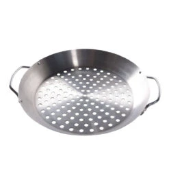 SANTOS Geflügelhalter Hähnchenbräter Gemüsekorb Edelstahl 3-teilig, Ø 30 cm -Meister Grill Geschaft santos edelstahl gefluegelhalter e55ac3c605c0589d862ab1b295a86f84