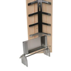 SANTOS Flammlachshalter Aus Edelstahl Inkl. Flammlachsbrett Aus Zedernholz -Meister Grill Geschaft santos flammlachshalter aus edelstahl inkl flammlachsbrett aus zedernholz 896223b2fab84ae0a306b0d85a75b874