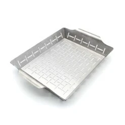 SANTOS Gemüsekorb L / Grillpfanne Edelstahl, 35 X 24,2 cm -Meister Grill Geschaft santos gemuesekorb l grillpfanne edelstahl 35 x 24 2 x 5 6 cm 8935ed719a2ffb987645babbb91986a2