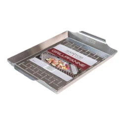 SANTOS Gemüsekorb M / Grillpfanne Edelstahl, 33 X 22,4 cm -Meister Grill Geschaft santos gemuesekorb m grillpfanne edelstahl 33 x 22 4 cm bf91df236c64013af080bf24b16bb853