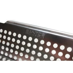 SANTOS Gemüsekorb XL / Grillwok Edelstahl, 30,5 X 30,5 cm -Meister Grill Geschaft santos grillwok edelstahl 30 5 x 30 5 a7a14297c46dd4f746d6b23e5cb742bb