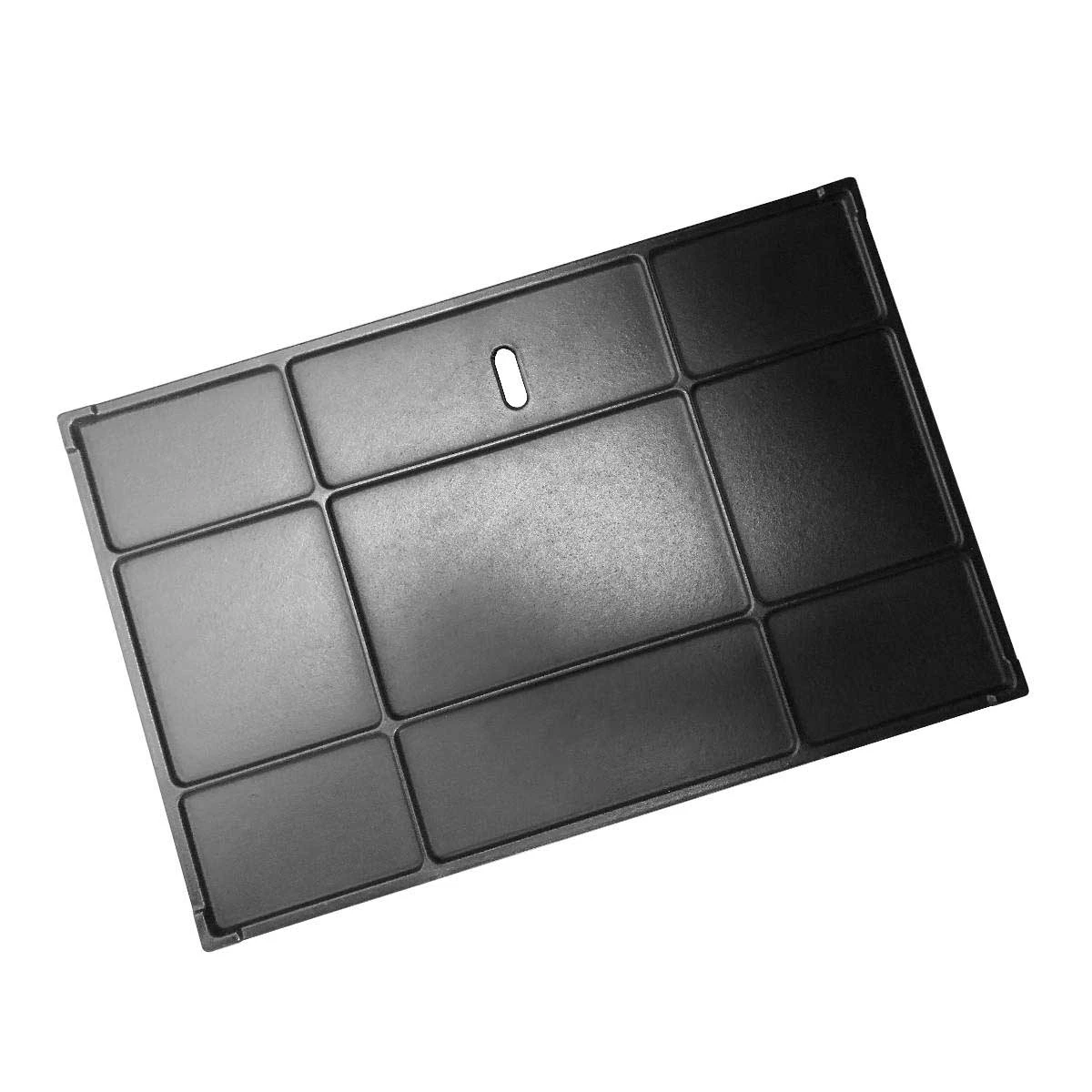 SANTOS Gusseisen Grillplatte, Ca. 31 X 48,5 Cm 4 SANTOS Gusseisen Grillplatte, Ca. 31 X 48,5 Cm – Bild 2