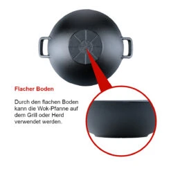 SANTOS Gusseisen Wok, Ø 32 Cm -Meister Grill Geschaft santos gusseisen wok 32 cm 864e1d733a2fe5a7be37ba6f72e83f6f