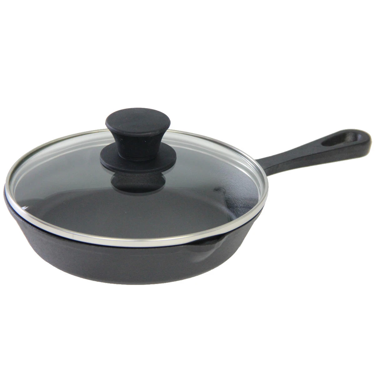 SANTOS Gusseiserne Pfanne Mit Deckel Ø 20 Cm 5 SANTOS Gusseiserne Pfanne Mit Deckel Ø 20 Cm – Bild 3