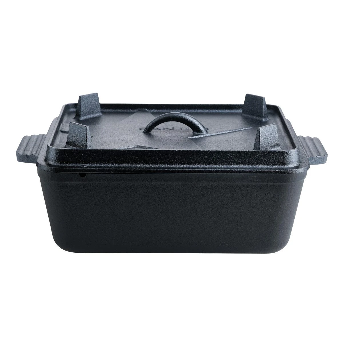 SANTOS Kastenform K8 Mit Deckel, Aus Gusseisen, 34 X 24 Cm 4 SANTOS Kastenform K8 Mit Deckel, Aus Gusseisen, 34 X 24 Cm – Bild 2