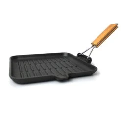 SANTOS Pfanne Gusseisen Mit Klappbarem Griff 24 X 24 Cm -Meister Grill Geschaft santos pfanne gusseisen mit klappbarem griff 24 x 24 cm 9d8dcb3d77d45d66d965d331d1ca6f5d