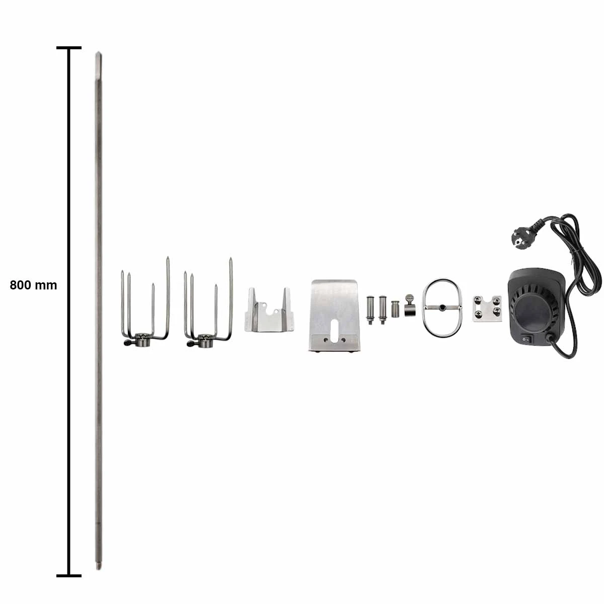 SANTOS Drehspieß Für Broil King, Napoleon Sowie SANTOS Grills 7 SANTOS Drehspieß Für Broil King, Napoleon Sowie SANTOS Grills – Bild 5