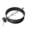 SANTOS Premium Grillspieß Drehspieß Set Für Kugelgrill, Ø 57 Cm, Schwarz -Meister Grill Geschaft santos premium drehspie set fuer kugelgrill 57 cm black 5877774c59ad8d8bb94790f150cf7a24