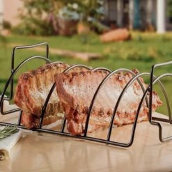 SANTOS Spareribs Halter Koteletthalter Bratenkorb -Meister Grill Geschaft santos spareribs koteletthalter bratenkorb 007b6579c76d1dfc7b9ac02e7766ec3a