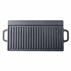 SANTOS Wende-Grillplatte Gusseisen, 42,5 X 23 Cm -Meister Grill Geschaft santos wende grillplatte gusseisen 5f091552dec1218f1671ee3475ae6113