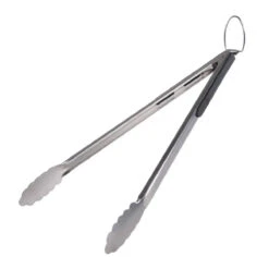 SANTOS Grillzange 42 Cm, Edelstahl -Meister Grill Geschaft santos xxl grillzange edelstahlzange fuer grill und kueche edelstahl 42 cm b115097ca5298fa35ed1342f9fa8df33