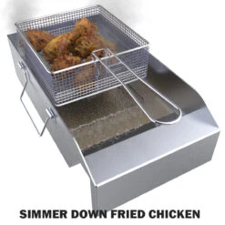 Sunstone Fritteuse & Dampfgarer Grilleinsatz SUNCP-FRYER -Meister Grill Geschaft sunstone fritteuse grilleinsatz suncp fryer c889419389a72728d2c7228f6d44d70f