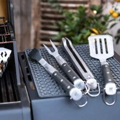 ZWILLING BBQ+ Grillbesteck Set, 5-tlg, Edelstahl -Meister Grill Geschaft zwilling grillbesteck set 5 tlg edelstahl 049f53493a53f1f41acd72058be999fc